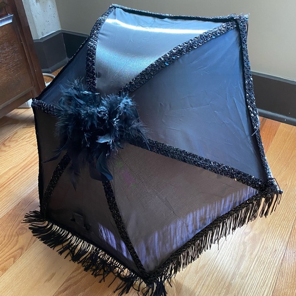 Bride and Groom Second Line Umbrellas set of Two - Picture 3 of 5